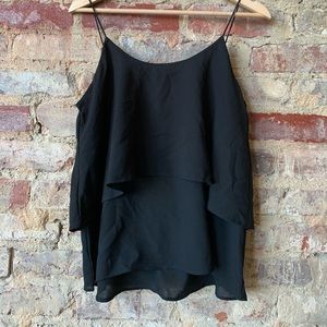 Black Slinky Tank Top